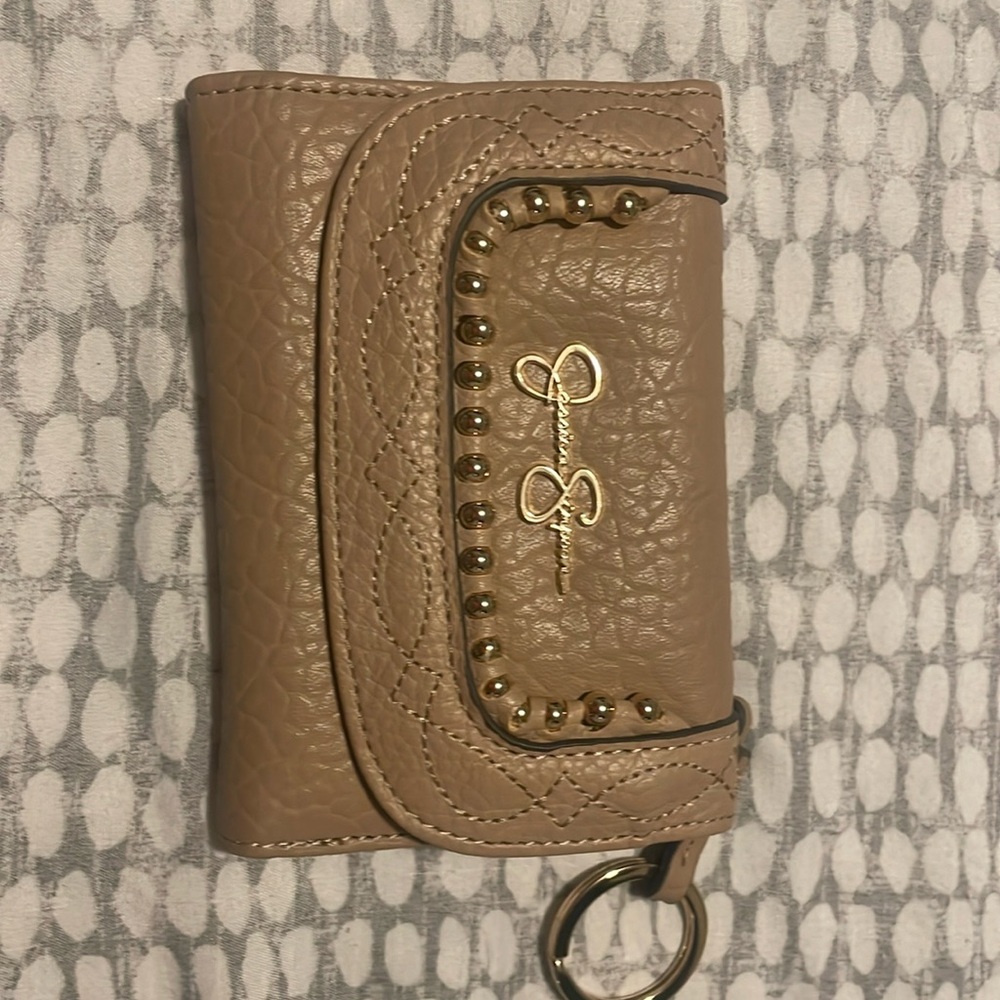 Tan Jessica Simpson Wallet